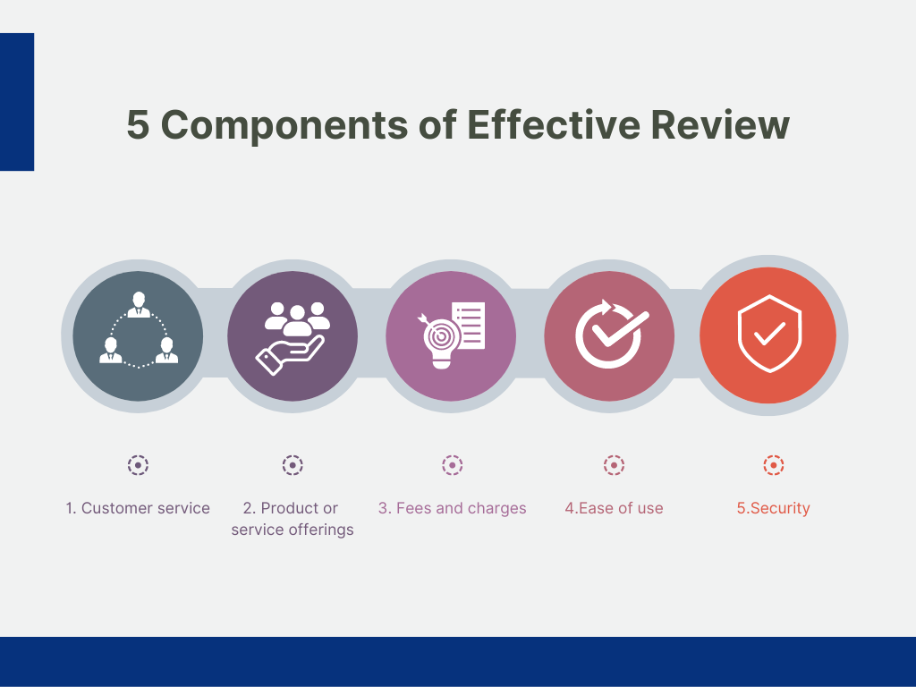 5 components of Effective Review