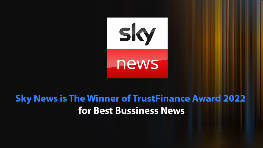 Sky News is The Winner of TrustFinance Award 2022 for Best Bussiness News